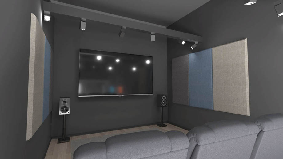 Home Theater Soundproofing & Sound Absorption Audimute